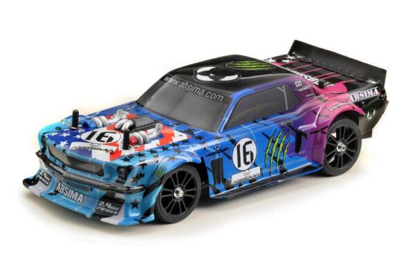 1:16 4WD BL Touring Car "FUN MAKER" neon genesis RTR