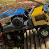 1:18 CR-18P Tow Truck ARKTOS 6x6 blue RTR - Image 4