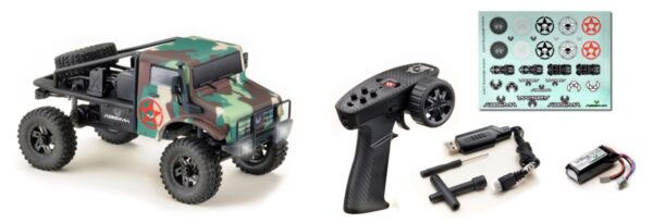 1:18 EVO Crawler "Trail Hunter V2" 2-gear camo RTR