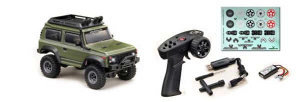1:24 Micro Crawler "Jimny" green RTR