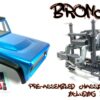1:10 EP Crawler CR3.4 Pre-assembled Chassis incl. Body "Bronco Style" Blue - Image 8