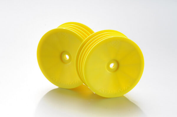 1:10 Off-Road 2WD racing front rims 12mm yellow (2)