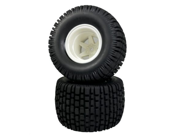 1:10 Wheel Set "Monster Block Balloon Wheels" white (2)