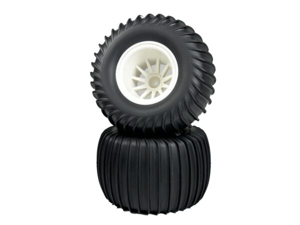 1:10 Wheel Set "Monster Sand Wheels" white (2)