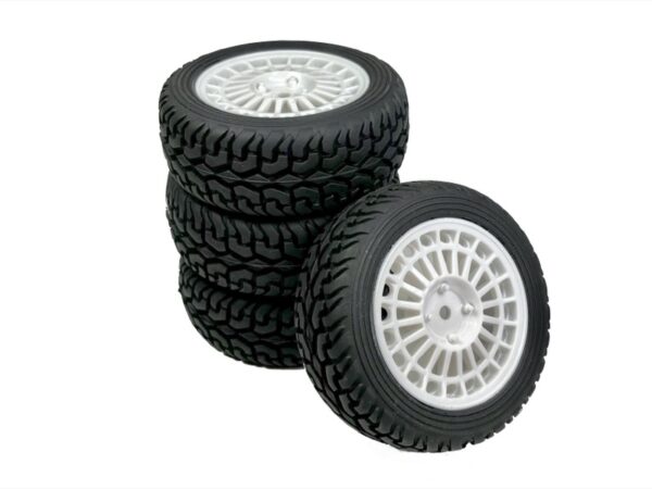 1:10 Wheel Set ""Rallye Street Design"" white (4)
