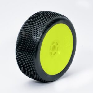 1:8 Buggy BLIZZARD ULTRA SOFT pre-mounted yellow ""B1COMP"" (2)
