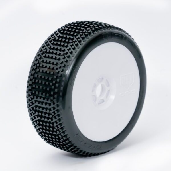 1:8 Buggy TIDE SOFT "V2" pre-mounted white (2)