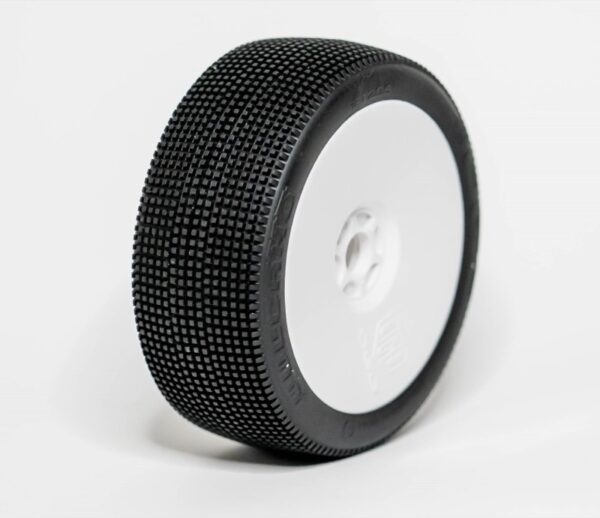 1:8 Buggy VULCANO ULTRA SOFT pre-mounted white ""B1COMP"" (2)