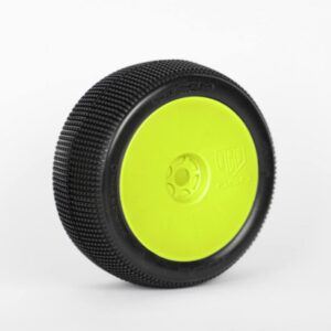1:8 Truggy STORM SOFT pre-mounted yellow ""B1COMP"" (2)