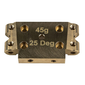 Team Associated Dr10 Ft Brass Front Bulkhead 25 Degree 45G