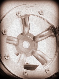 RC Crawler wheels Beadlock Wheels PT-Safari Gold/Silver 1.9 (2 pcs)