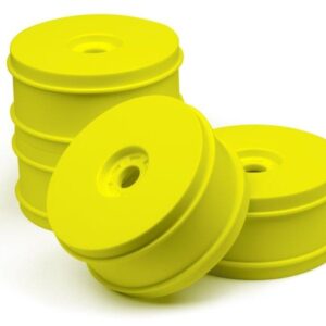 HB 1/8 BUGGY DISH WHEELS V2 (YELLOW/4pcs)