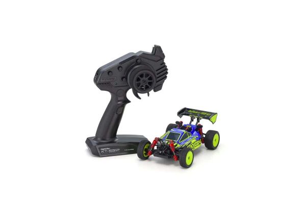 Kyosho Mini-Z MB010 Readyset 4WD Inferno MP9 TKI3 Blue-Yellow