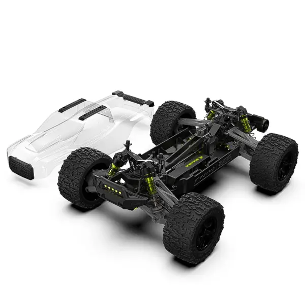 Rlaarlo Carbon Fiber MINI 1:10 Scale Brushless Monster Truck, RZ001B-C Roller package