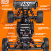 HB Racing D2 Evo 1/10 Competition Electric Buggy 2WD - Image 2