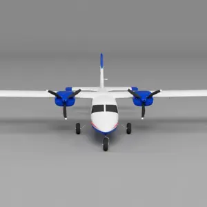 Xfly P68 Twin 850Mm Wingspan Blue - Image 11