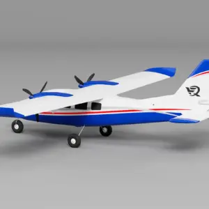 Xfly P68 Twin 850Mm Wingspan Blue - Image 5