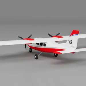 Xfly P68 Twin 850Mm Wingspan Red - Image 6