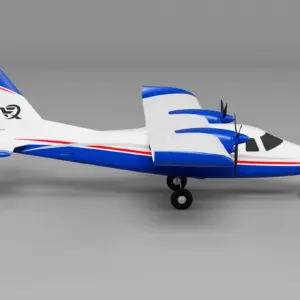 Xfly P68 Twin 850Mm Wingspan Blue - Image 3