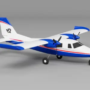 Xfly P68 Twin 850Mm Wingspan Blue - Image 4