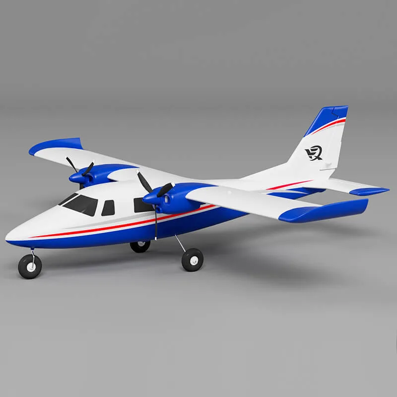 Xfly P68 Twin 850Mm Wingspan Blue