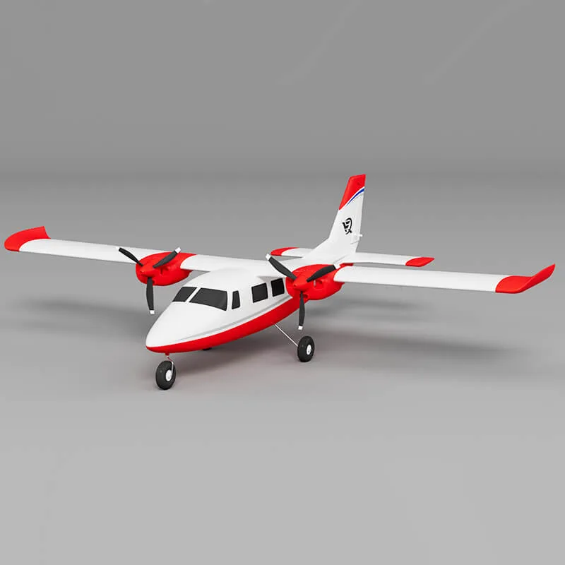 Xfly P68 Twin 850Mm Wingspan Red